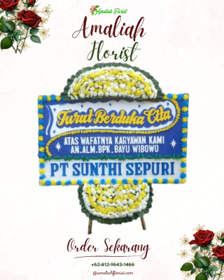 Papan Bunga Duka di Langsa Lama