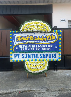 Papan Bunga Duka di Langsa Lama