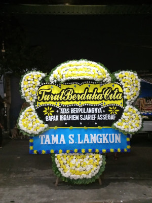 Papan Bunga Duka di Langsa Lama